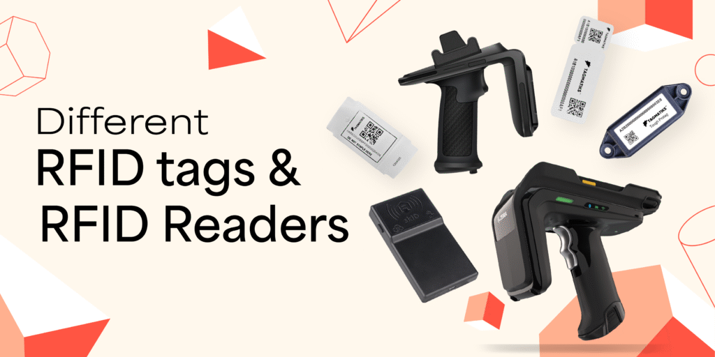 Different RFID tags and RFID Readers